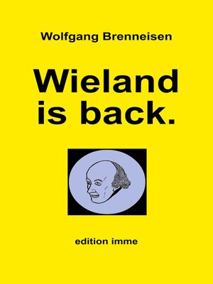 cover image of Wieland is back.